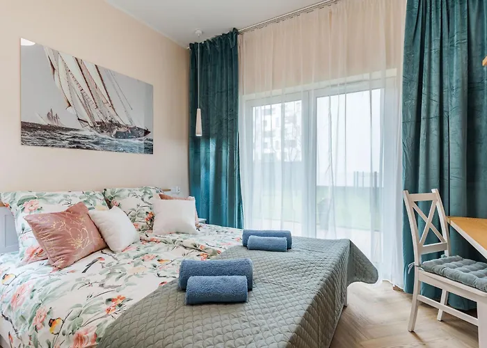 شقة Onshore Breeze By Aparo - Nowy Apartamentowiec, Ogrod, Taras, Ekspres Do Kawy, Bulwar Nadmorski, Plaza, Skwer Kosciuszki