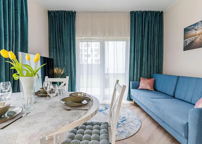 شقة Onshore Breeze By Aparo - Nowy Apartamentowiec, Ogrod, Taras, Ekspres Do Kawy, Bulwar Nadmorski, Plaza, Skwer Kosciuszki